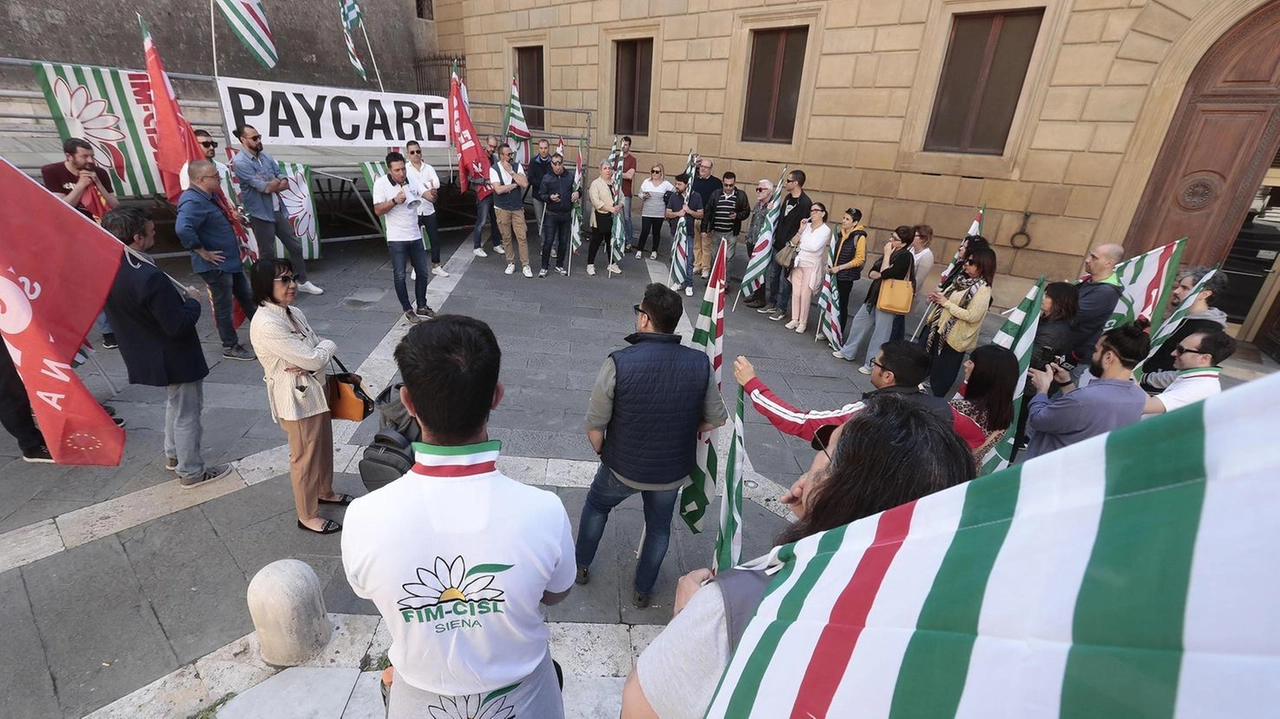 Manifestazione dei lavoratori