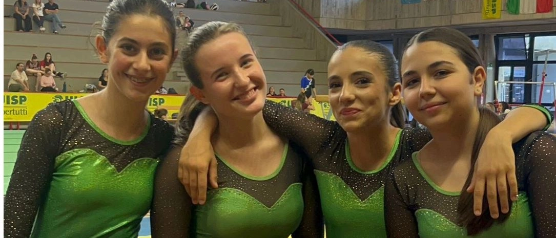 Ginnastica Artistica, trionfo della Polisportiva Ghezzano, ai Campionati Italiani UISP