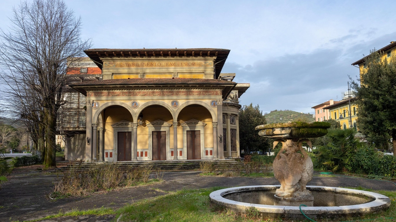Lo stabilimento delle Terme Excelsior (Goiorani)