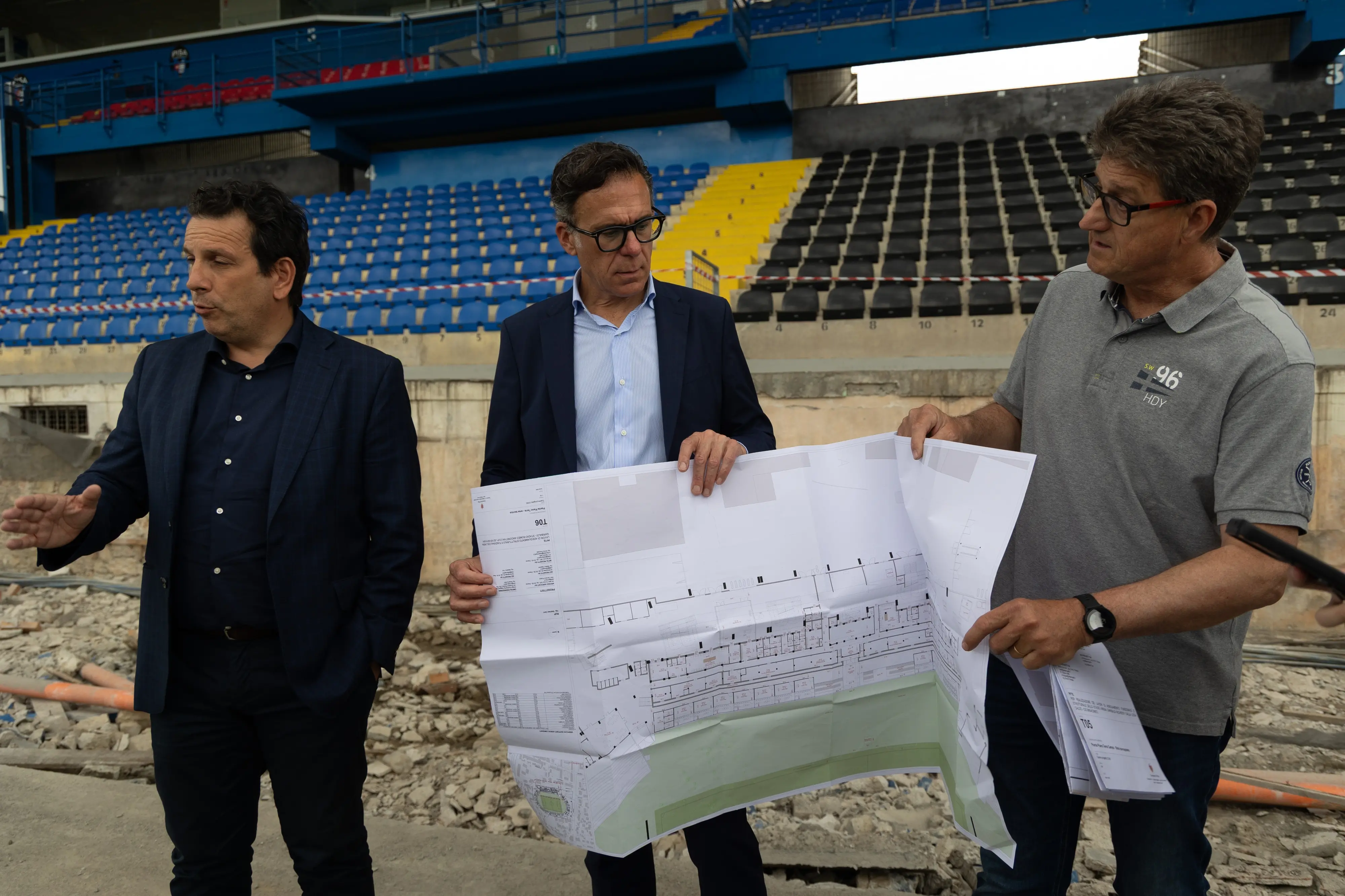 Arena da Serie A, partiti i lavori. Capienza da oltre 12.500 posti, restyling da 3 milioni di euro