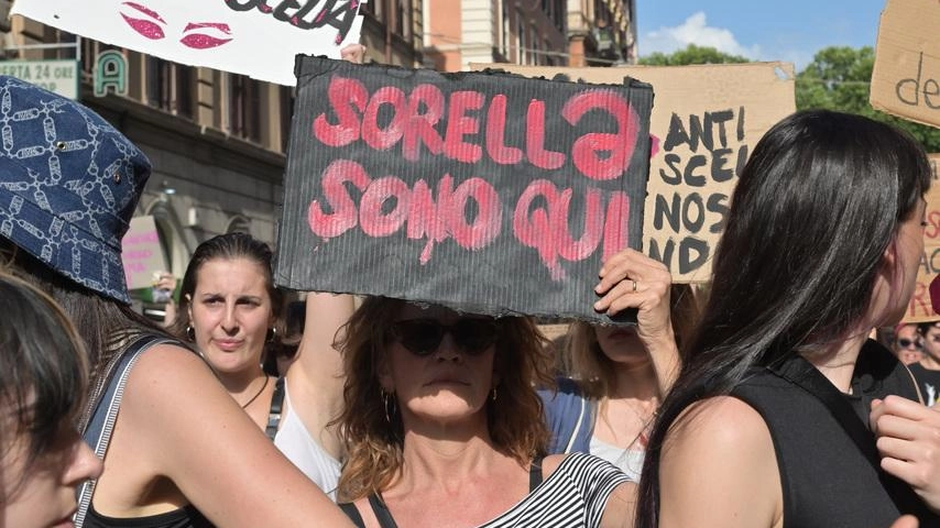 Una recente manifestazione per rivendicare i diritti delle donne