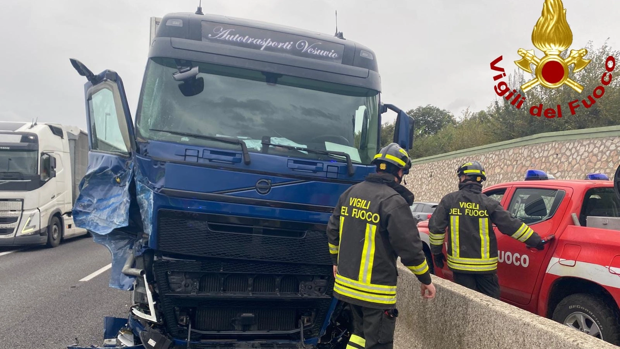 L'incidente sul raccordo