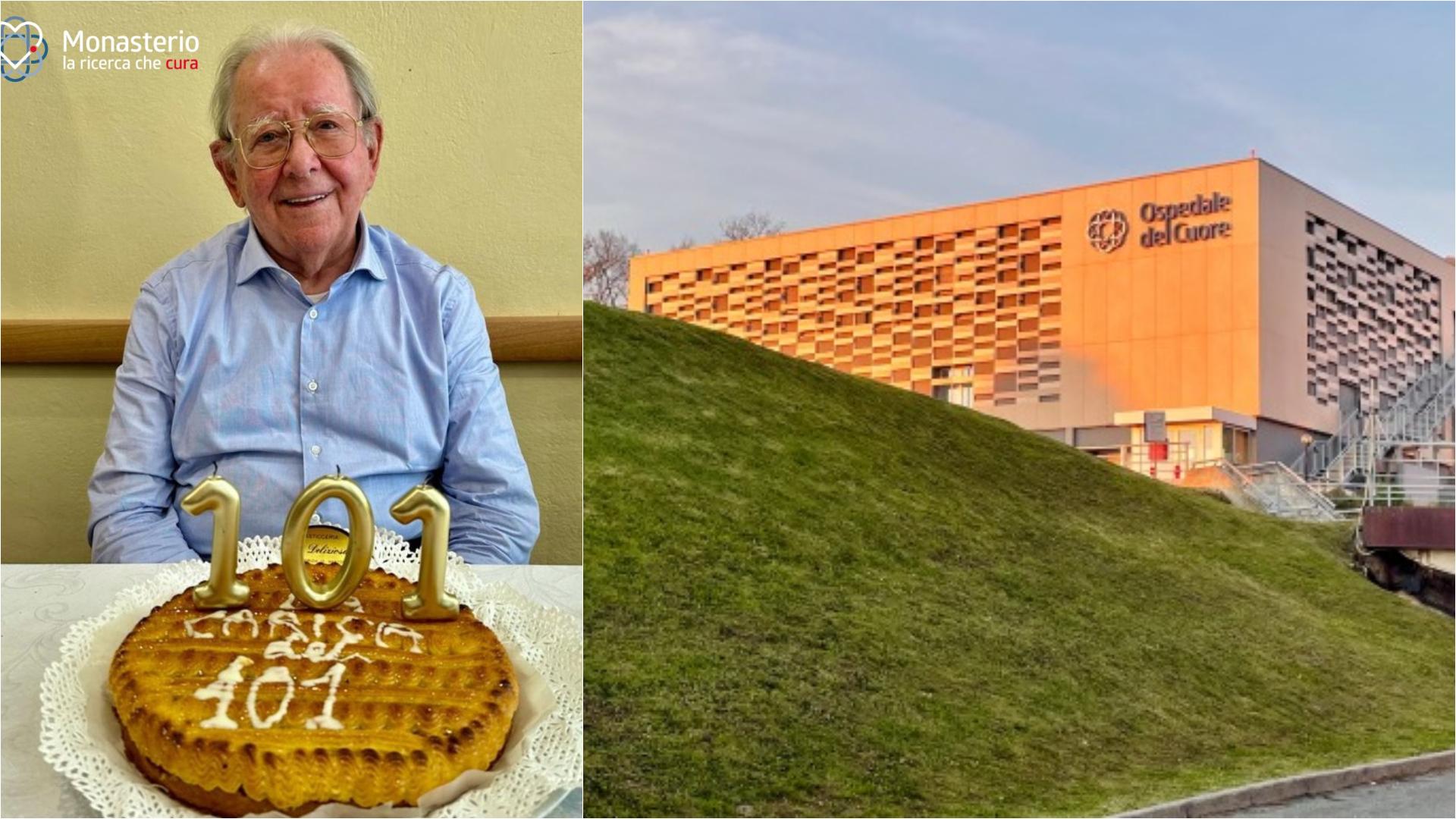 Operato due volte al cuore a 84 anni, spegne 101 candeline: “Grazie a tutto il personale sanitario” Operato due volte al cuore a 84 anni, spegne 101 candeline: “Grazie a tutto il personale sanitario”