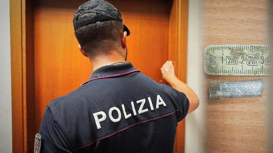 Sul posto la polizia Sul posto la polizia