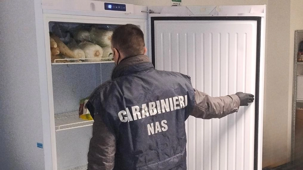 I Carabinieri del Nas hanno multato il titolare dell’impresa e sequestrato quasi 80 chili di prodotti alimentari