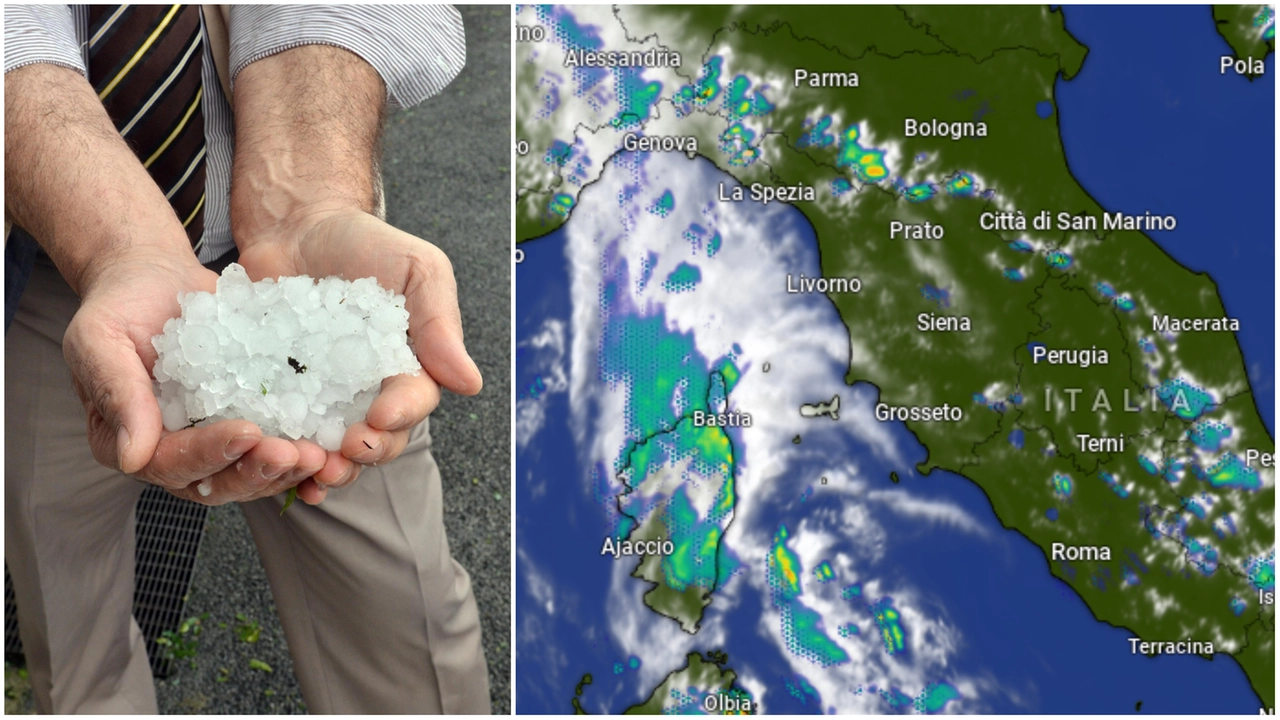 Pomeriggio di pioggia forte e possibile grandine: meteo Toscana, occhio ai temporali