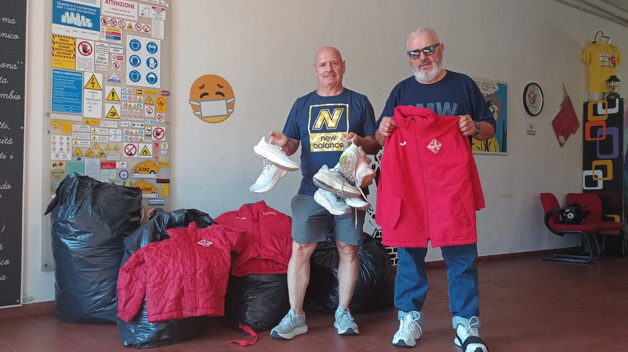 Tra sport e solidarietà, scarpe e abbigliamento in partenza per l’Africa