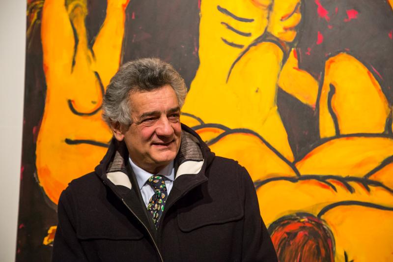 Fanfani, pennellate d’Inferno nel cuore di Lucignano Fanfani, pennellate d’Inferno nel cuore di Lucignano