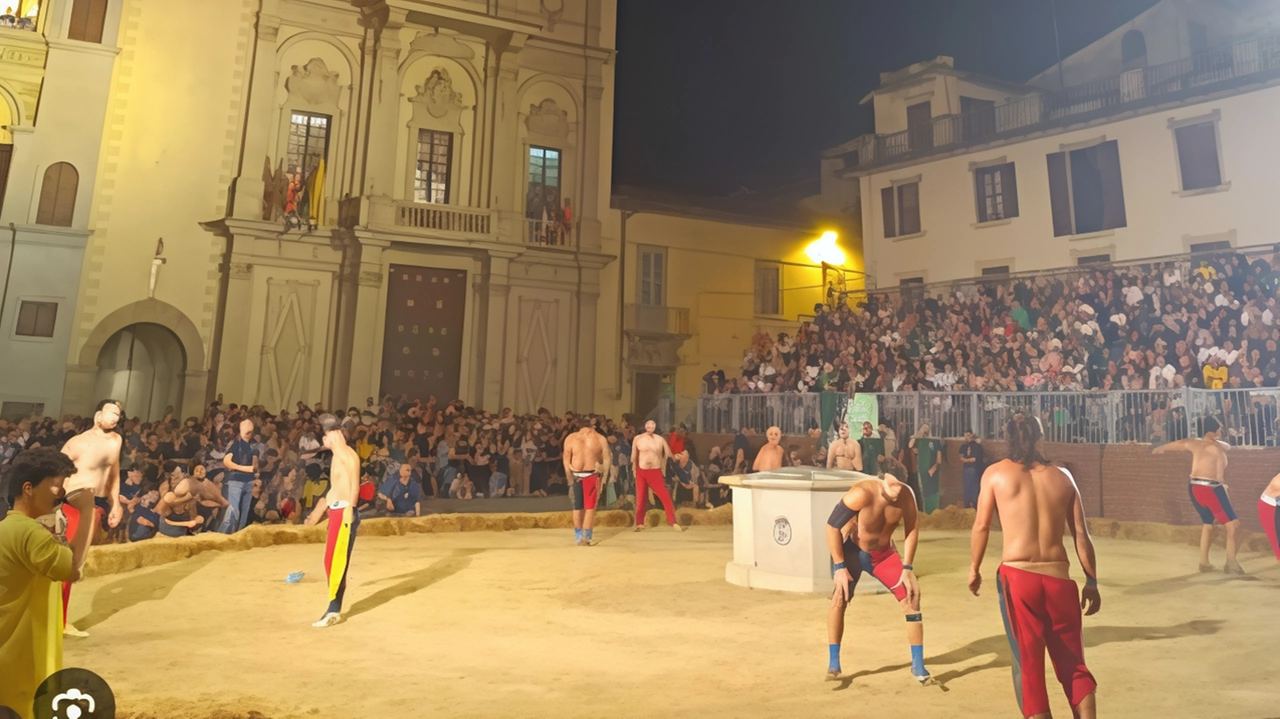 A Montevarchi si prepara per il Perdono 2024 con novità storiche e competizioni nazionali. Cena medioevale, gioco del Pozzo e gara di tiro con l'arco in programma. Presidente Melzi illustra le iniziative. A Montevarchi si prepara per il Perdono 2024 con novità storiche e competizioni nazionali. Cena medioevale, gioco del Pozzo e gara di tiro con l'arco in programma. Presidente Melzi illustra le iniziative.