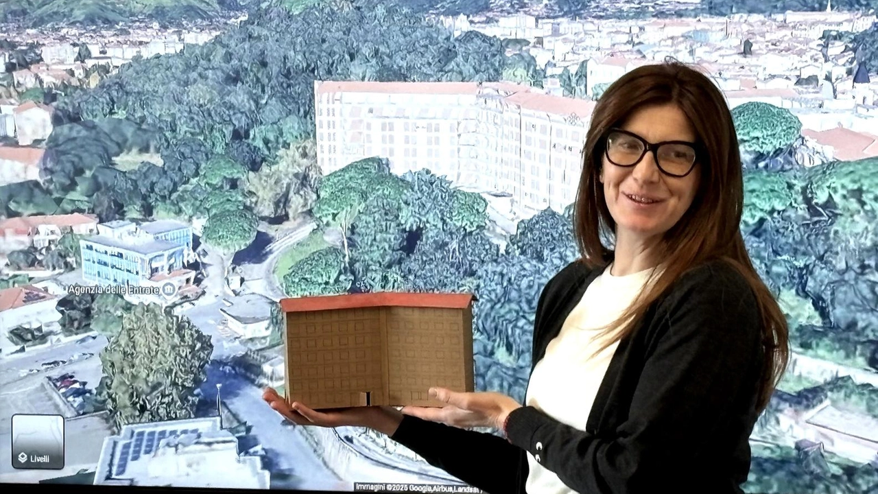 L’architetto Elisabetta Mosti illustra il progetto dei ragazzi