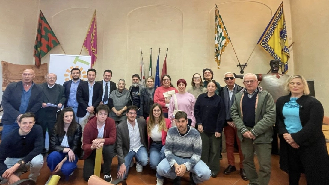 I protagonisti del progetto “Siete presente. Giovani e associazionismo”