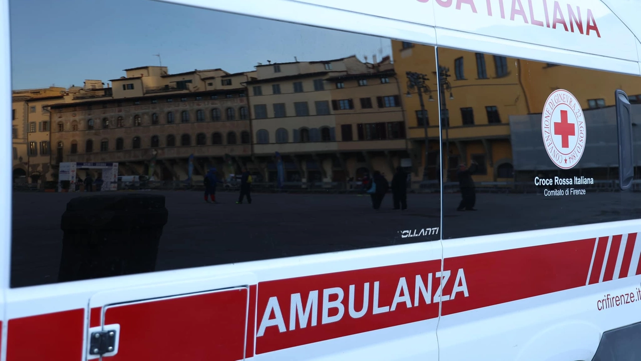 Un'ambulanza della Croce Rossa di Firenze Un'ambulanza della Croce Rossa di Firenze