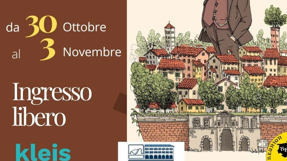 In esposizione a Kleis Formazione 30 tra illustrazioni e tavole a fumetti originali dedicate a Giacomo Puccini. In esposizione a Kleis Formazione 30 tra illustrazioni e tavole a fumetti originali dedicate a Giacomo Puccini.