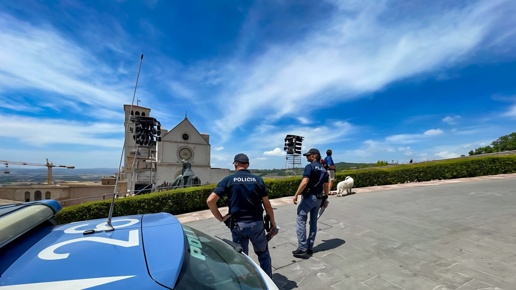 Intensificati i controlli a Assisi per prevenire reati predatori come furti e spaccio. Coinvolte varie forze dell'ordine, identificate persone e veicoli, sanzionato un trasgressore stradale. Controllati anche esercizi pubblici per verificare il rispetto delle norme. Intensificati i controlli a Assisi per prevenire reati predatori come furti e spaccio. Coinvolte varie forze dell'ordine, identificate persone e veicoli, sanzionato un trasgressore stradale. Controllati anche esercizi pubblici per verificare il rispetto delle norme.