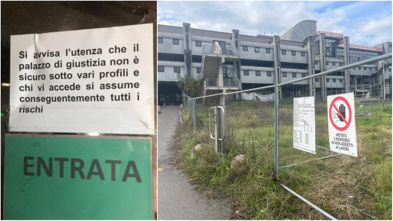 Tribunale di Prato, l'avviso è stato rimosso subito