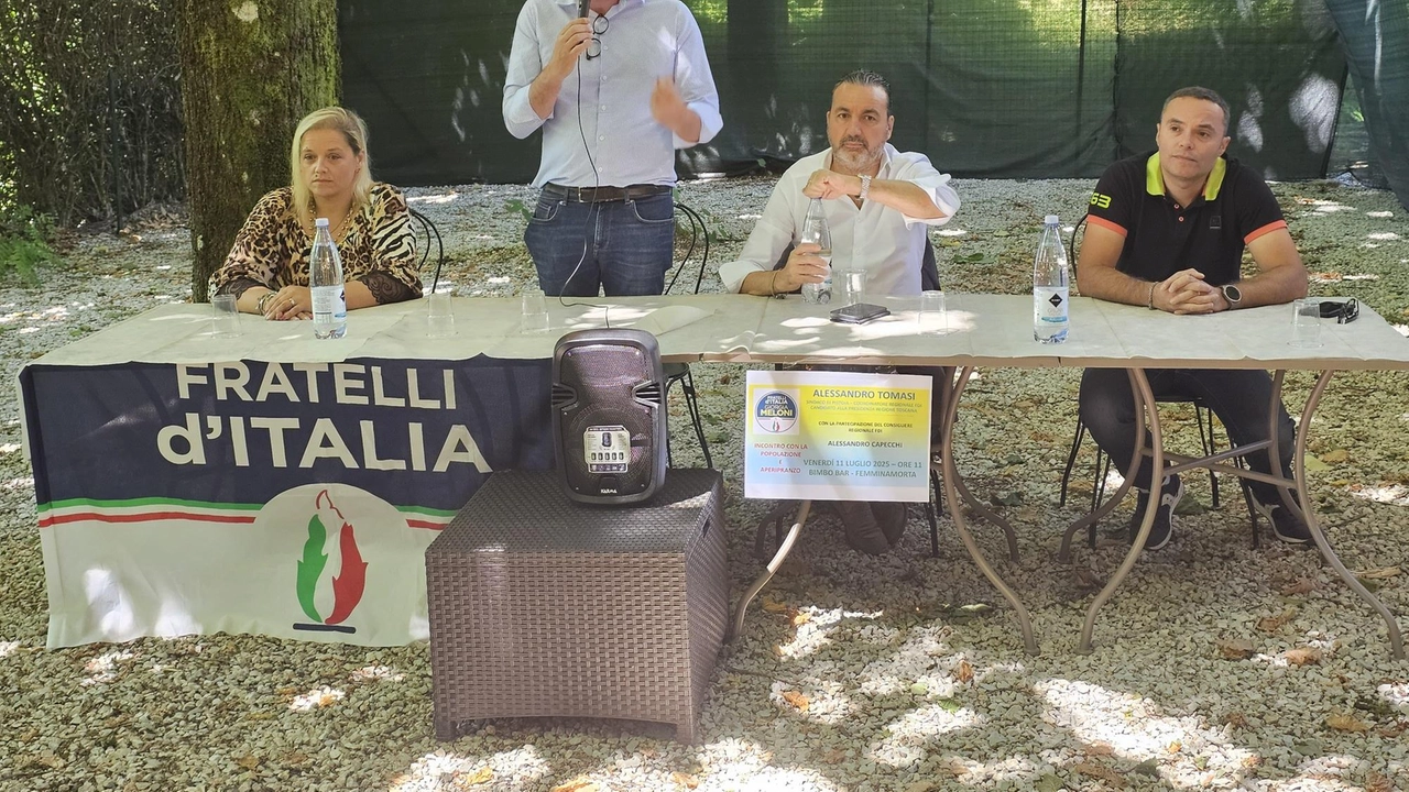 Dopo l’assemblea pubblica di Marliana sul tema "Il centrodestra vuole cambiare l’impostazione della sanità della Montagna e molto altro", il... Dopo l’assemblea pubblica di Marliana sul tema "Il centrodestra vuole cambiare l’impostazione della sanità della Montagna e molto altro", il...