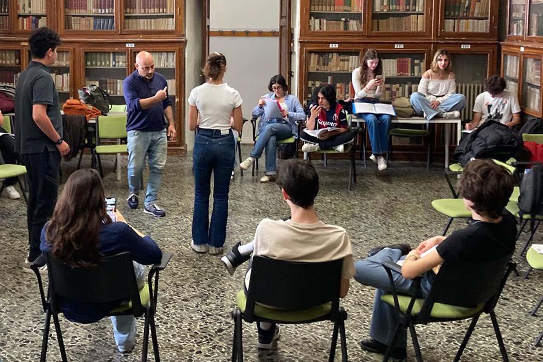gli studenti del liceo petrarca diventano attori per la rassegna di teatro il classico in scena