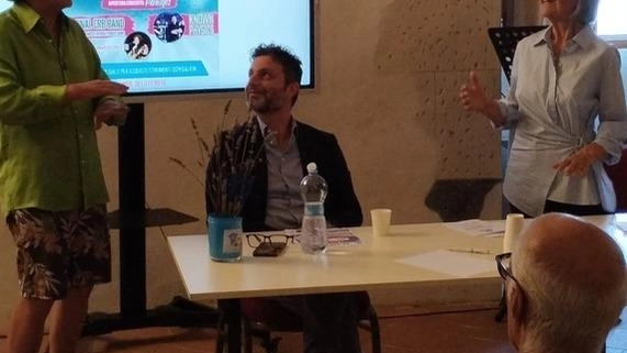 La presentazione dell’evento con il sindaco Burico, Maida Pippi, Fiorello Primi e alcuni musicisti che si esibiranno nella serata