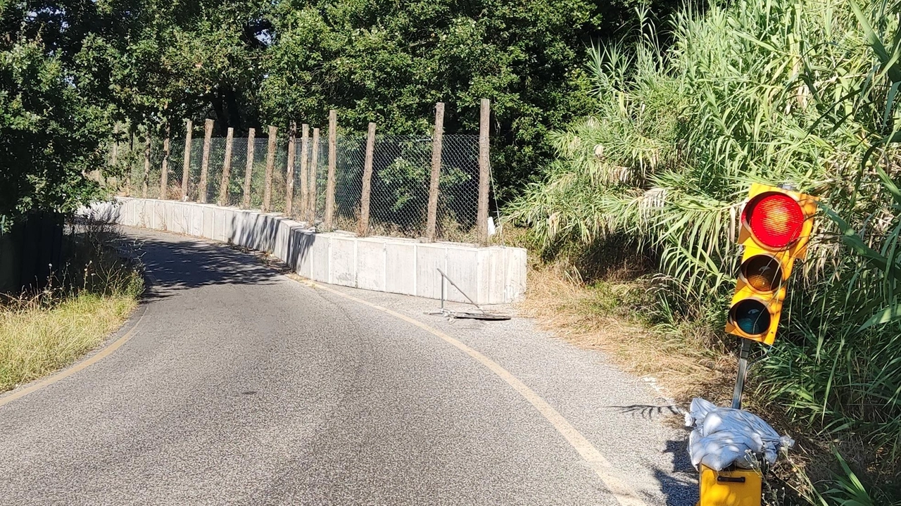 Un passaggio particolarmente tortuoso sulla Mammianese Un passaggio particolarmente tortuoso sulla Mammianese