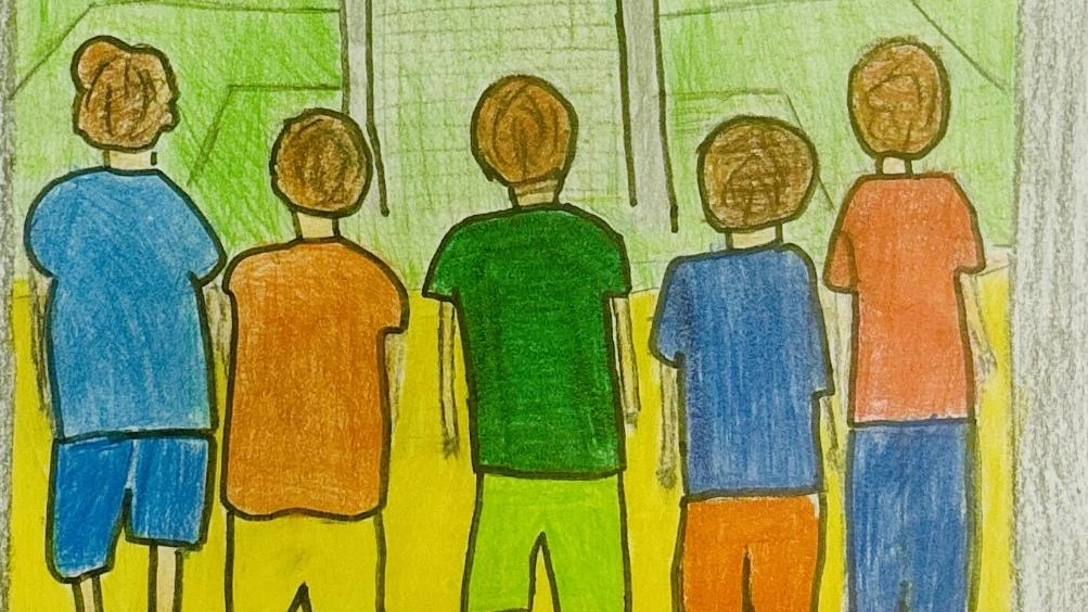 Disegno realizzato dagli alunni della 4 A