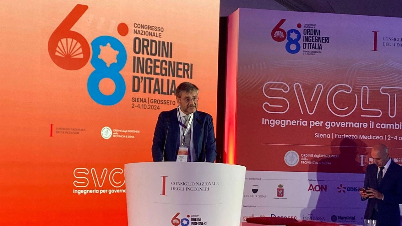 Francesco Gaudini, presidente dell’Ordine senese, al Congresso in Fortezza