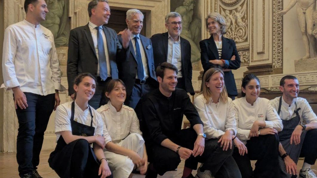 Gli chef premiati nei giorni scorsi all’Ambasciata di Francia. Tra loro anche Apolline Soëte del bistrot sotto il castello