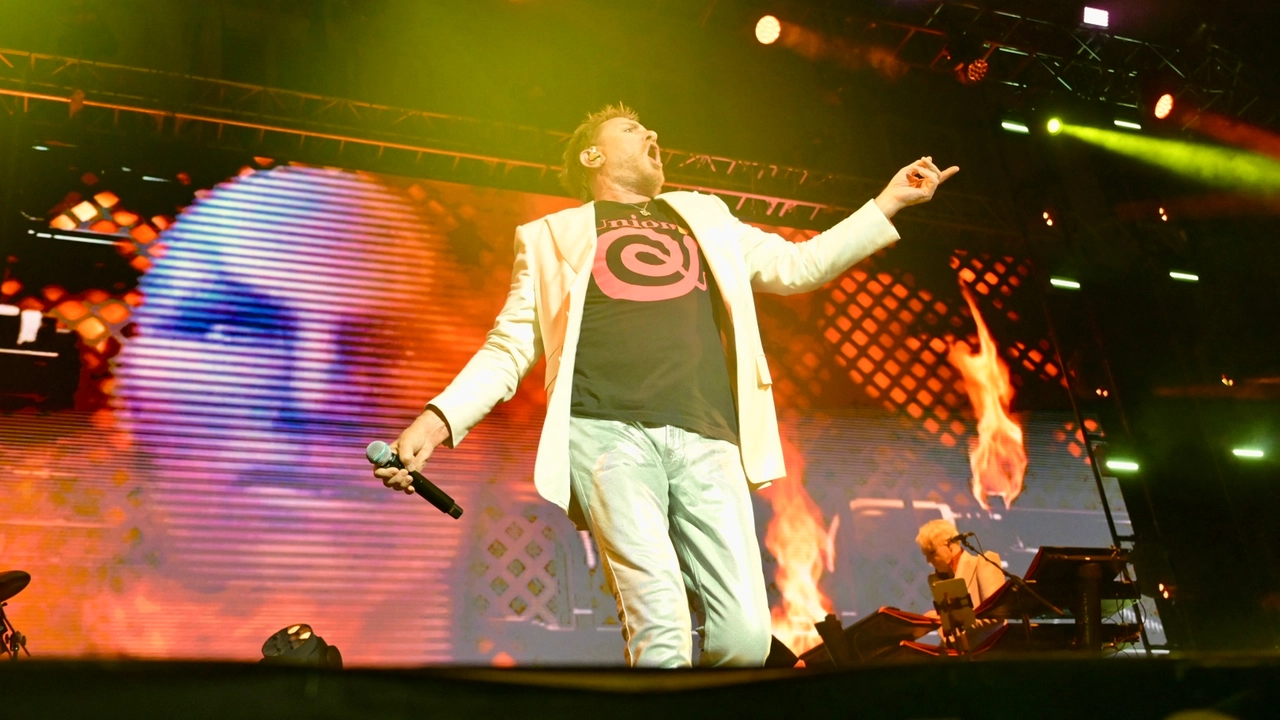 Duran Duran al Lucca Summer Festival (Foto Alcide) Duran Duran al Lucca Summer Festival (Foto Alcide)