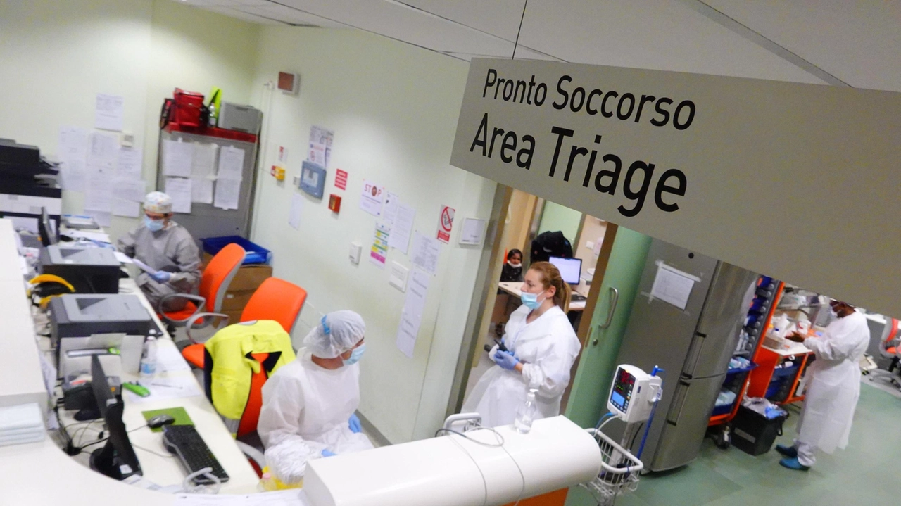 Il pronto soccorso dell’ospedale San Jacopo (archivio) Il pronto soccorso dell’ospedale San Jacopo (archivio)