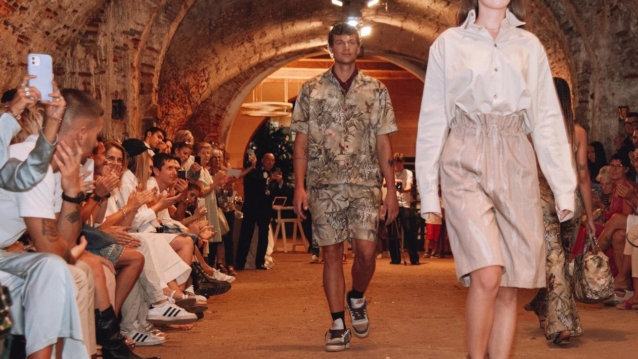 Una sfilata nell’ambito di una passata edizione di Lucca Fashion Weekend Una sfilata nell’ambito di una passata edizione di Lucca Fashion Weekend