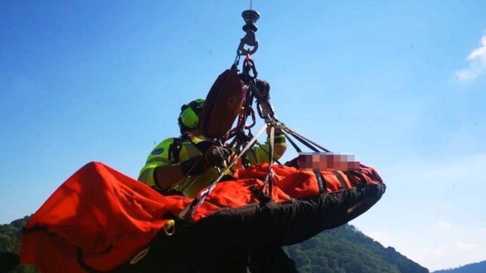 Un ferito verricellato (foto di repertorio) Un ferito verricellato (foto di repertorio)