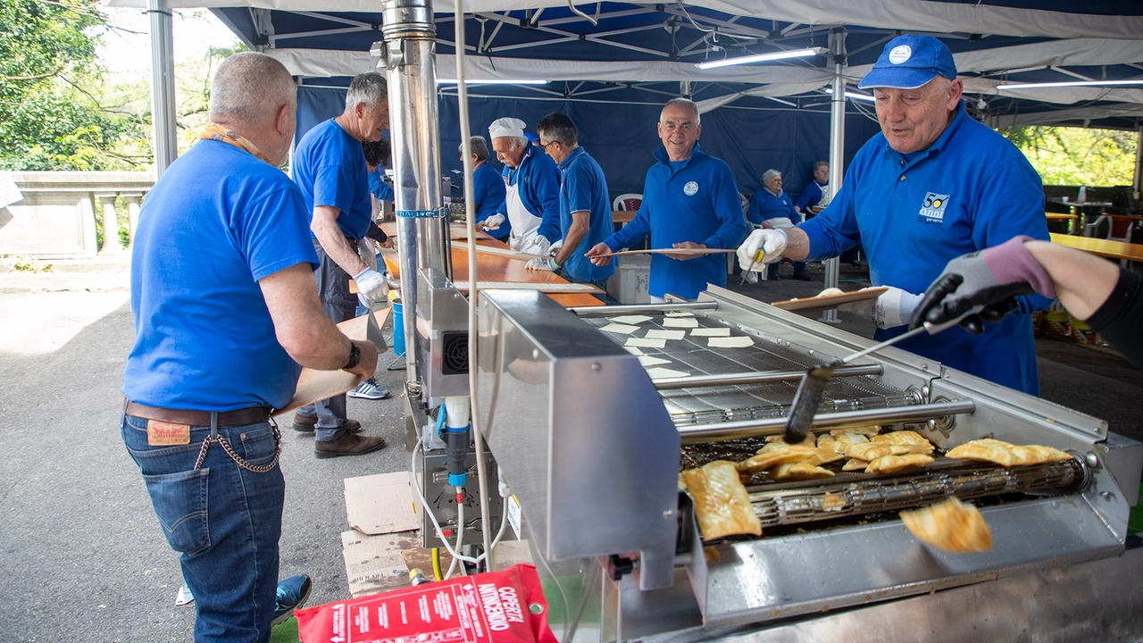 Lo stand di una sagra (foto di repertorio)