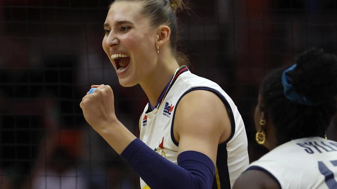 Ekaterina Antropova è stata una delle protagoniste assolute del Mondiale conquistato dalla nazionale di Velasco Ekaterina Antropova è stata una delle protagoniste assolute del Mondiale conquistato dalla nazionale di Velasco