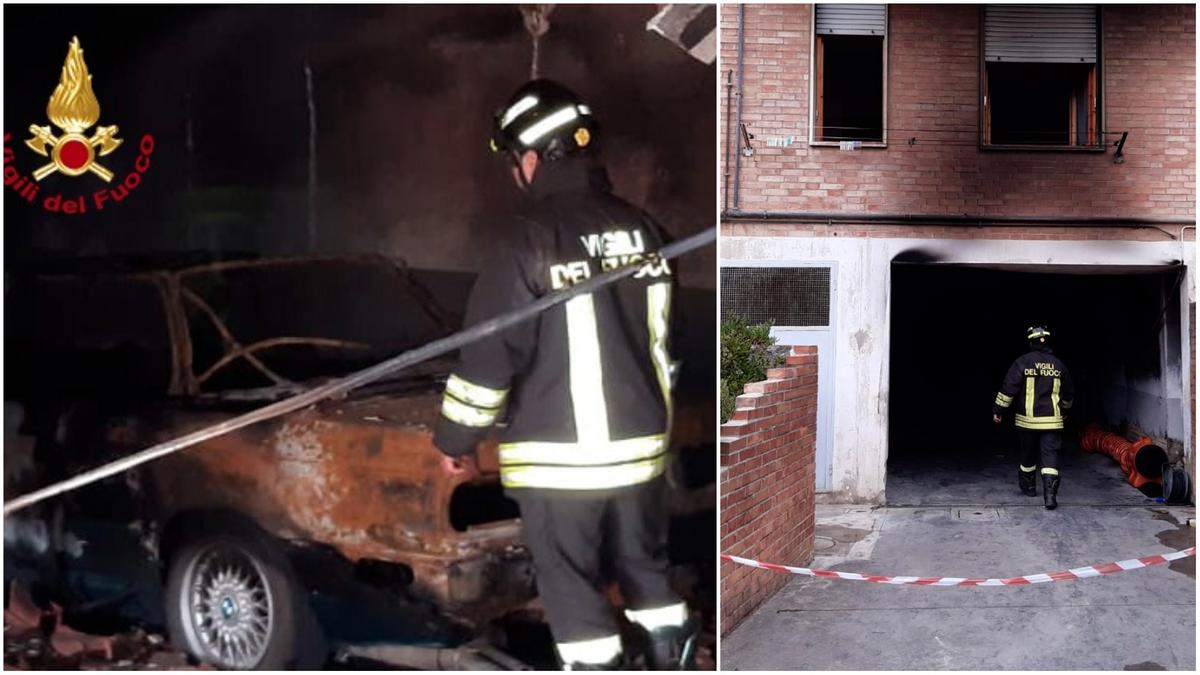 Auto brucia in un garage, vigile del fuoco colto da malore durante l’intervento Auto brucia in un garage, vigile del fuoco colto da malore durante l’intervento