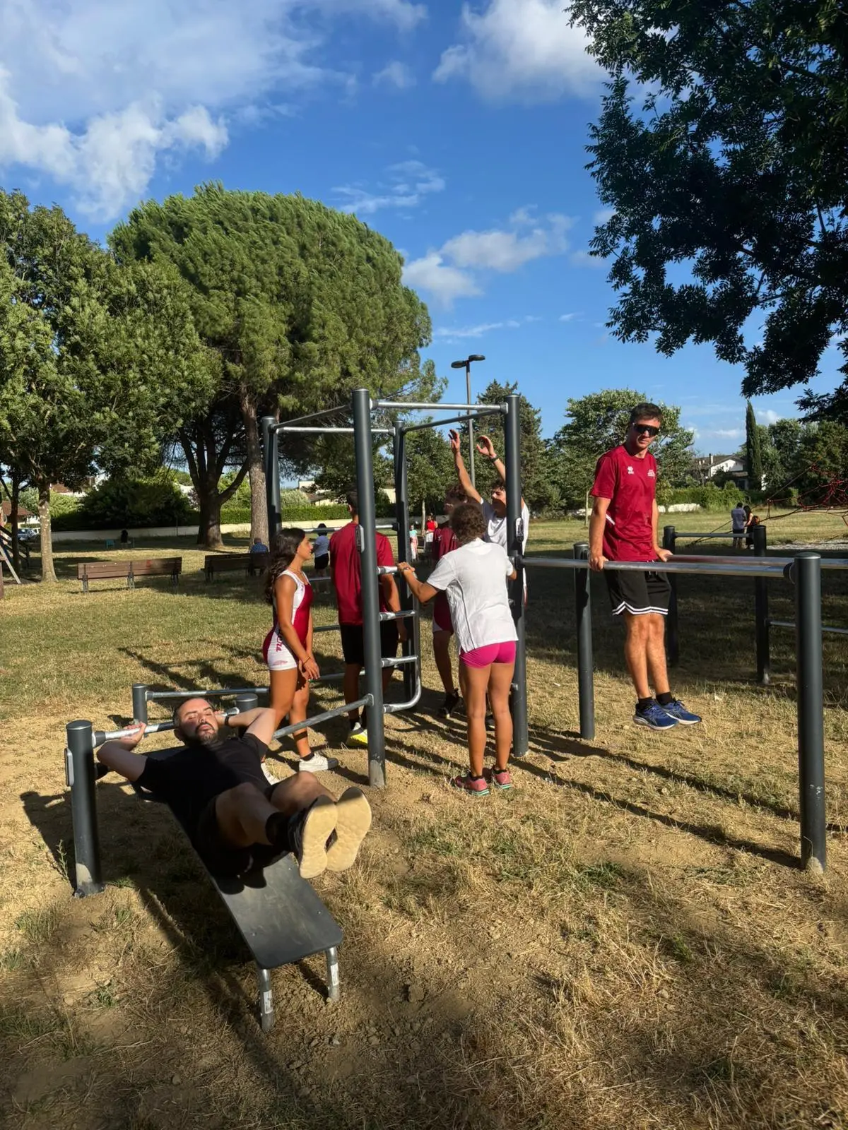 L’area fitness gratuita è realtà. Novità al parco