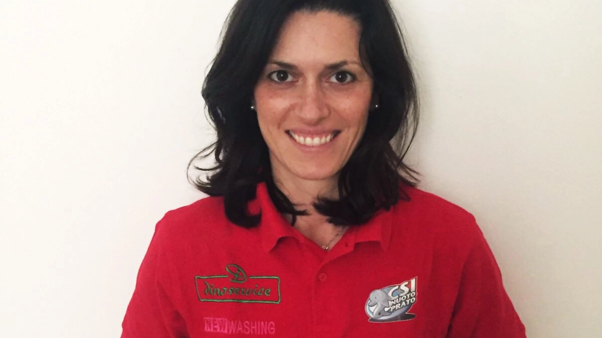 Un primo piano di Elena Peruzzi