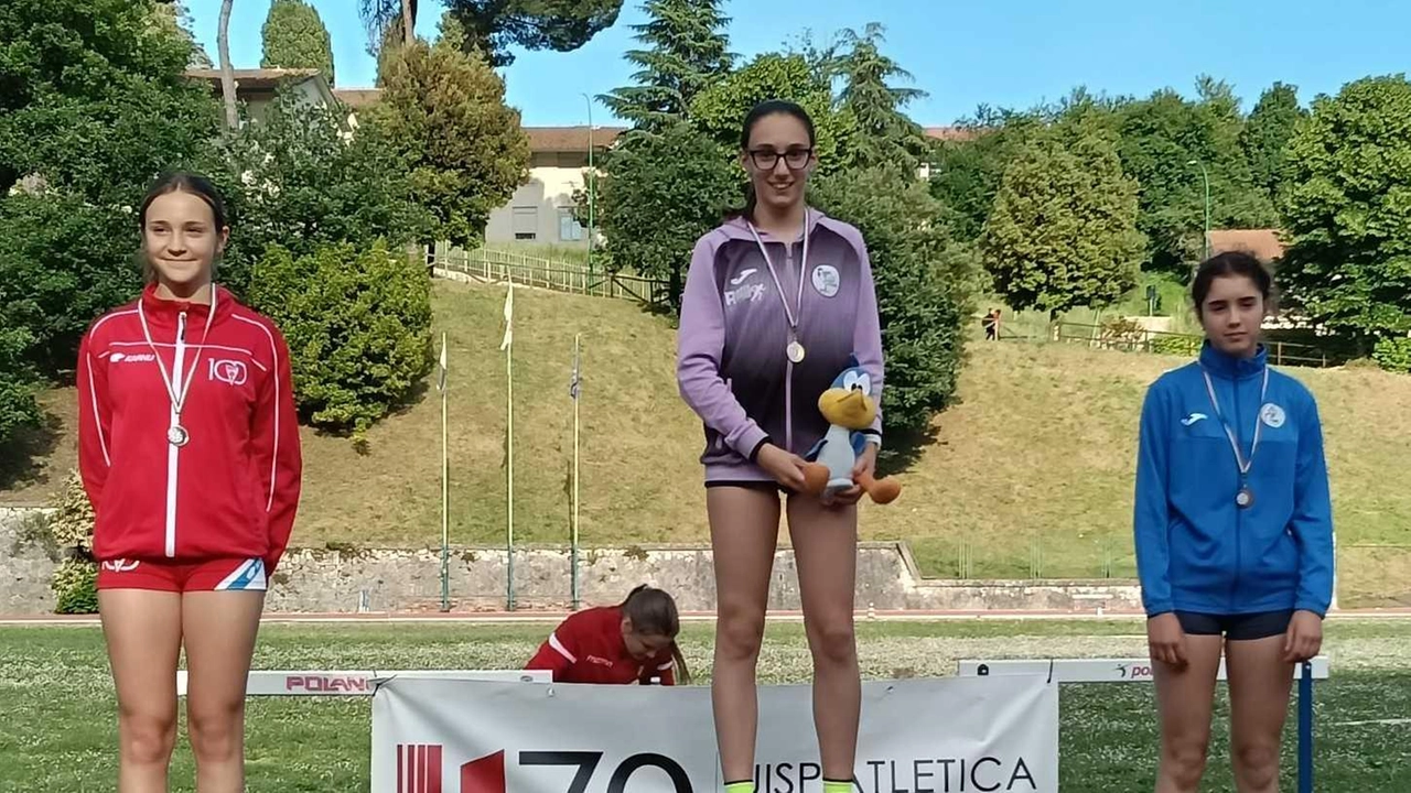 Aurora Banchetti festeggia sul podio più alto Aurora Banchetti festeggia sul podio più alto