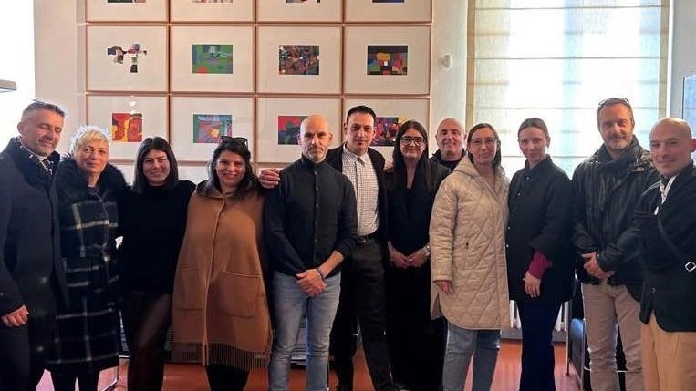 Il direttivo di “Pro Centro“ in visita in Comune Il direttivo di “Pro Centro“ in visita in Comune