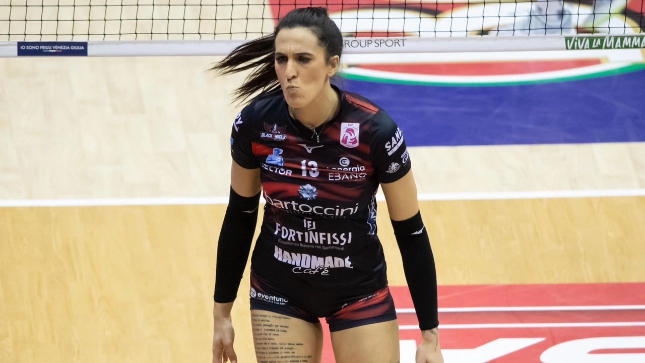 Asia Cogliandro ha denunciato il suo club di appartenenza di averla 'scaricata' dopo essere rimasta incinta (Perugia pallavolo)