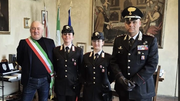 Nuovi carabinieri a Monte San Savino Nuovi carabinieri a Monte San Savino