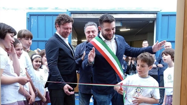 Il taglio del nastro