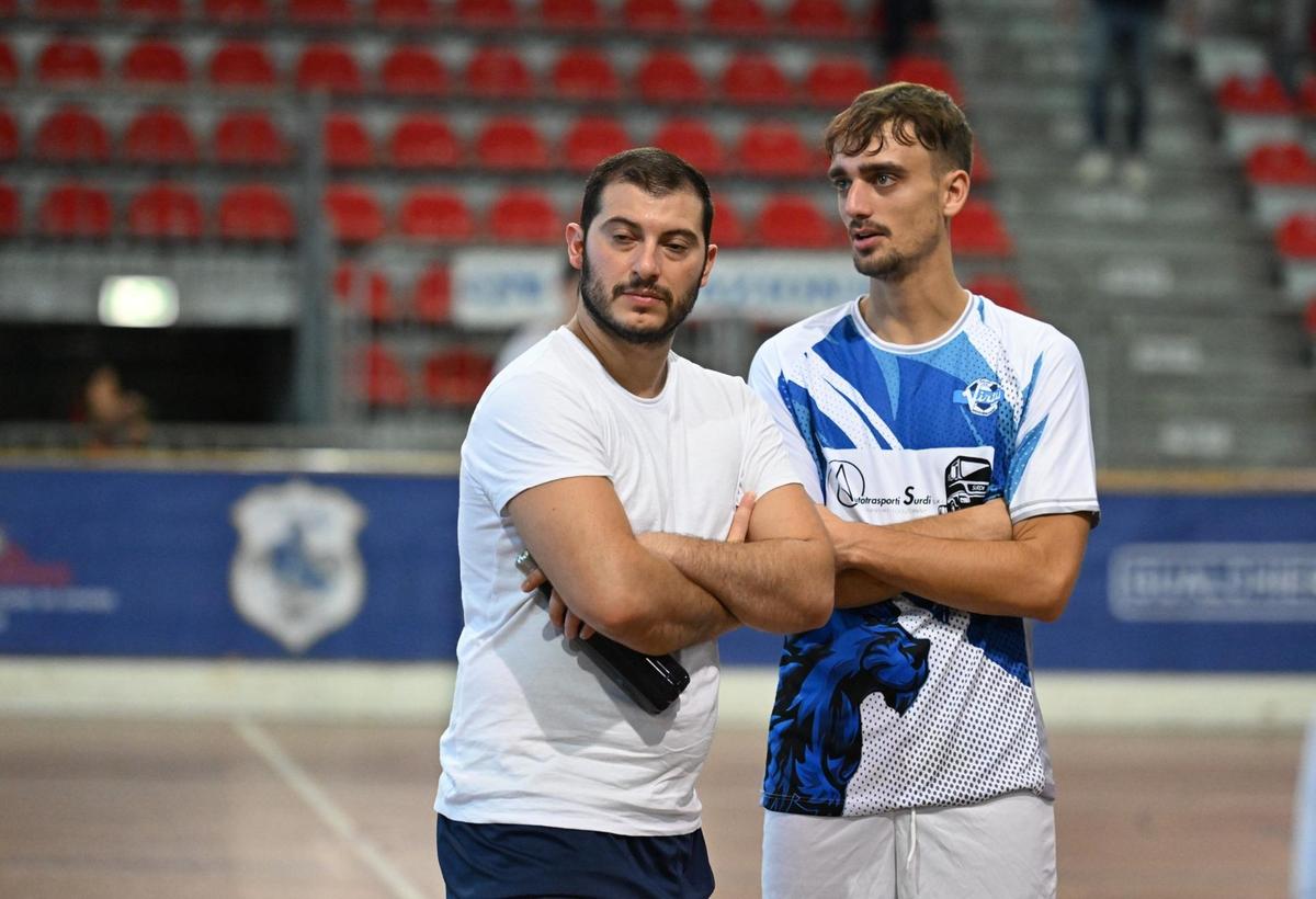 marcio garcia in campo nella prima sfida di oggi