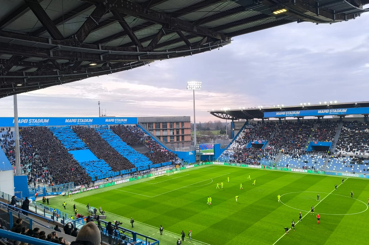 I tifosi del Pisa a Sassuolo
