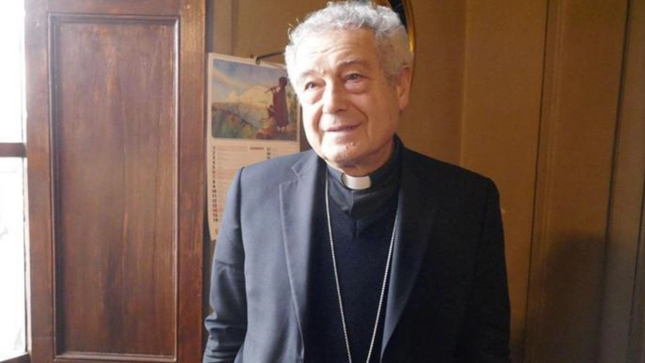 Il vescovo di Prato, monsignor Giovanni Nerbini