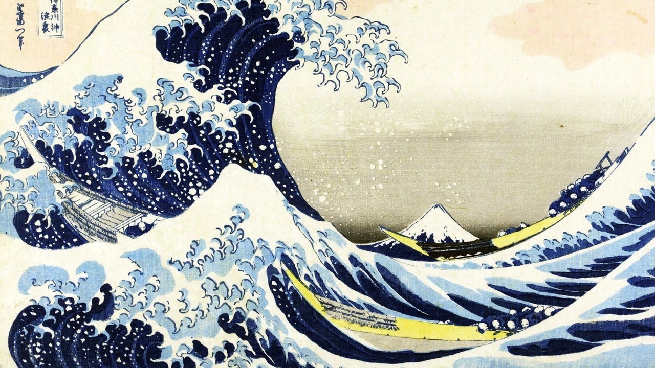 La Grande Onda di Katsushika Hokusai. Un esemplare xilografato della celebre opera è stato venduto per 856mila euro, più che raddoppiando la sua stima iniziale La Grande Onda di Katsushika Hokusai. Un esemplare xilografato della celebre opera è stato venduto per 856mila euro, più che raddoppiando la sua stima iniziale