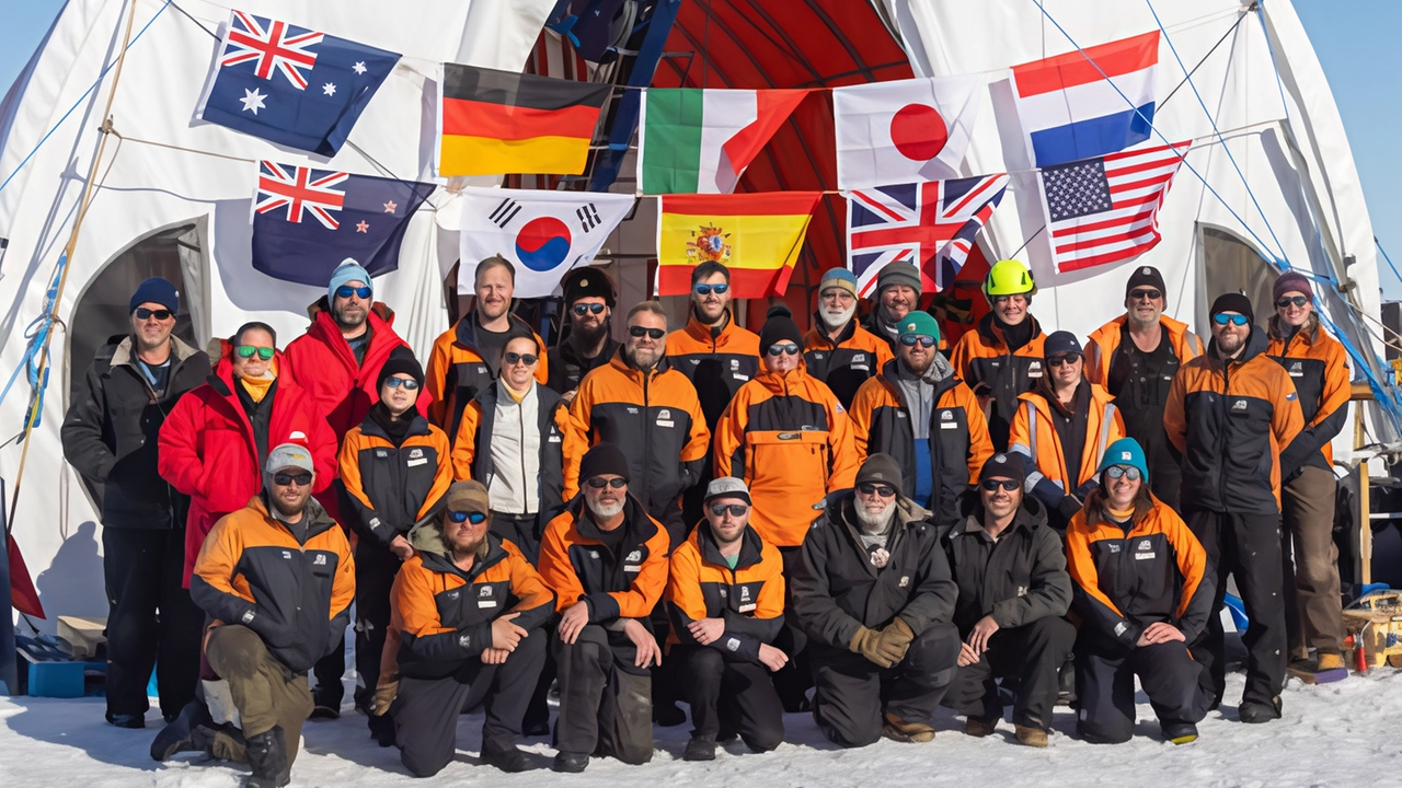Un giovane senese nel team internazionale rientrato dal Polo sud. L’obiettivo della spedizione è raccogliere i sedimenti della calotta. per valutare il possibile innalzamento del livello degli oceani. Un giovane senese nel team internazionale rientrato dal Polo sud. L’obiettivo della spedizione è raccogliere i sedimenti della calotta. per valutare il possibile innalzamento del livello degli oceani.