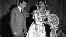 Franco Zeffirelli con Maria Callas Franco Zeffirelli con Maria Callas