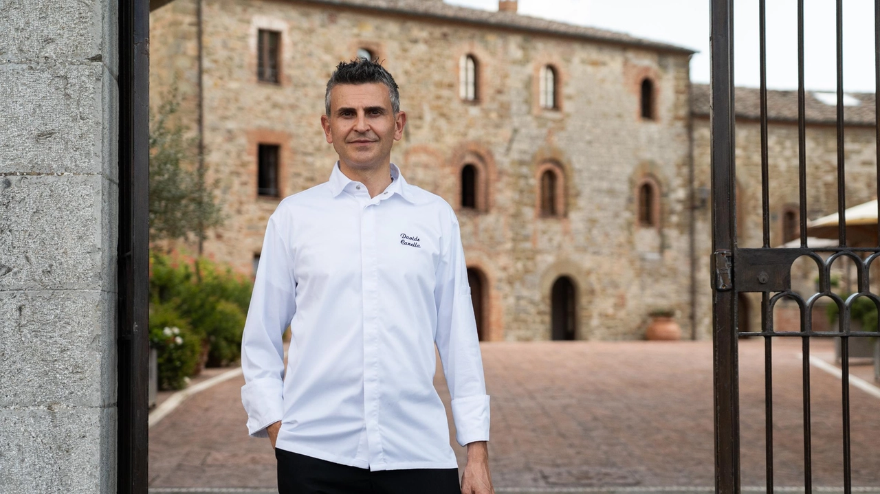 Davide Canella, executive chef del ristorante Contrada a Castelnuovo Berardenga Davide Canella, executive chef del ristorante Contrada a Castelnuovo Berardenga