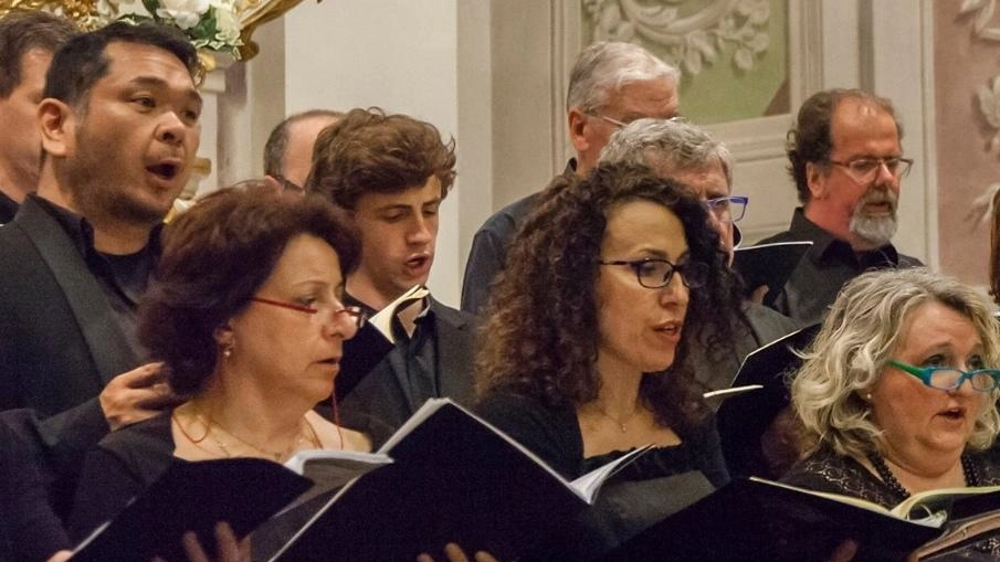 Il gruppo vocale Hortus Concentus, in Duomo accanto all’orchestra Nuove Assonanze Il gruppo vocale Hortus Concentus, in Duomo accanto all’orchestra Nuove Assonanze