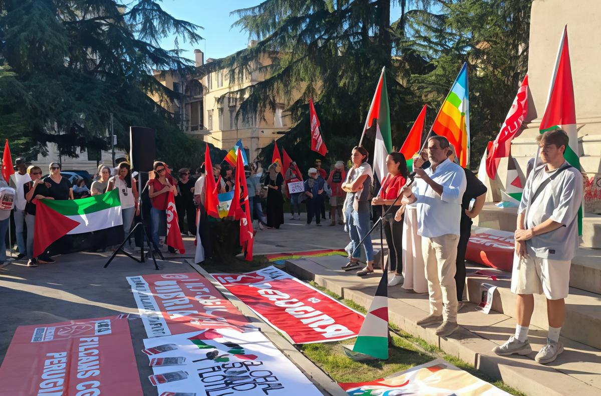 fermate il massacro appello per la pace a gaza in centinaia in piazza