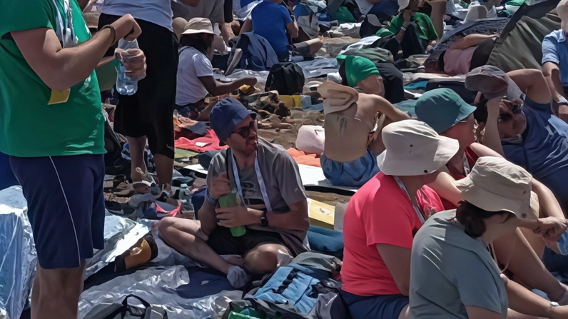 I lucchesi a Roma: "Giorni impegnativi stancanti, belli e anche emozionanti"